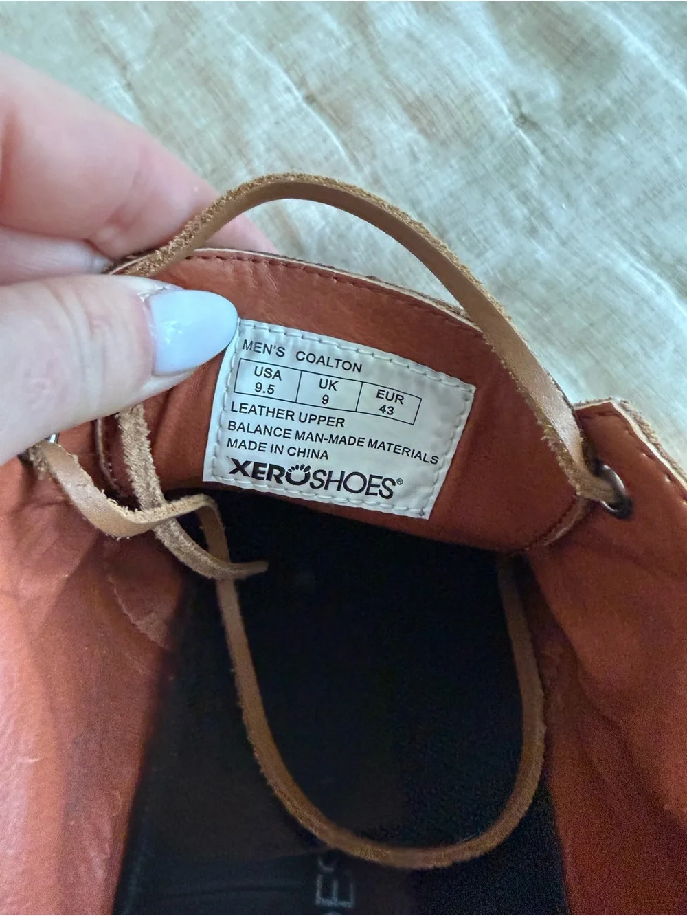 Xero Shoes Coalton Barefoot Minimalist Chukka Boots 9.5